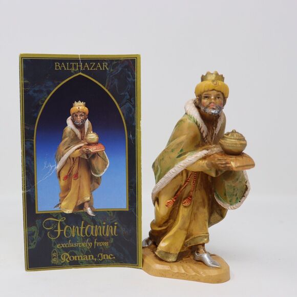 Fontanini Heirloom Collection  5” Nativity Figure Balthazar 72516 - Picture 1 of 4
